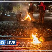 Présidentielle américaine : à Portland, des manifestants armés brûlent des drapeaux américains