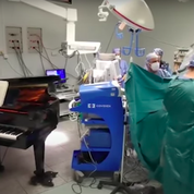 Des notes au bloc : en Italie, une opération chirurgicale en musique