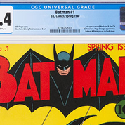 Le premier comics de Batman vendu 2,2 millions aux enchères