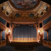 À Versailles, le théâtre de Marie-Antoinette, tout en trompe-l'œil, retrouve des couleurs