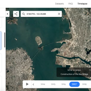 Sur Google Earth, il est désormais possible de revenir 37 ans en arrière