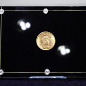 Une pièce de monnaie américaine en or vendue 18,87 millions de dollars, un record