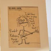Une autoportrait enfantin de Kurt Cobain s'envole à 280.000 dollars aux enchères