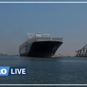 Le navire Ever Given a de nouveau traversé le canal de Suez, avec succès cette fois-ci