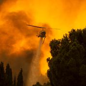 Grèce: incendie de forêt près d'Athènes, évacuations par précaution