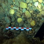 La plus grande collection de pièces d'or exhumée en mer Méditerranée par des plongeurs amateurs