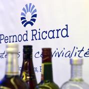 Pernod Ricard annonce un chiffre d'affaires en hausse de 22% sur le trimestre
