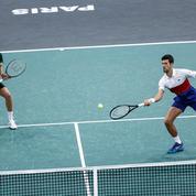 Rolex Paris Masters : Djokovic victorieux en double pour son retour