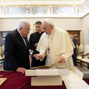 Le pape François reçoit le président palestinien Mahmoud Abbas