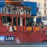 Italie : plus de 800 migrants débarquent en Sicile