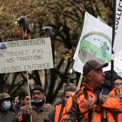 Bordeaux : manifestation pour le maintien de la chasse le week-end
