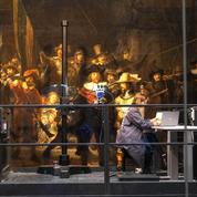 L'analyse de La Ronde de Nuit de Rembrandt révèle un dessin caché