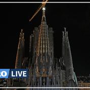 En décembre, la Sagrada Familia de Barcelone inaugure sa neuvième tour
