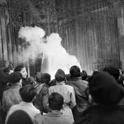 23 décembre 1951 : le Père Noël brûlé sur le parvis de la cathédrale de Dijon
