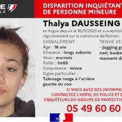 Appel à témoins pour retrouver une adolescente de 16 ans disparue à Poitiers