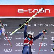 Ski alpin : Tessa Worley au pied du podium du géant de Courchevel