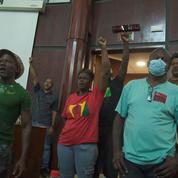 Guadeloupe : les manifestants anti-passe sanitaire quittent le conseil régional