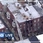 Treize morts dont sept enfants dans l'incendie d'un immeuble à Philadelphie