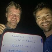 Tour du monde à l'envers : le duo Pilliard-Pella coupe l'équateur après une belle frayeur