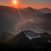 Italie: le Monte Cassino ,forteresse de Dieu