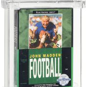 Jeux vidéo : un exemplaire du premier John Madden sur Megadrive vendu à prix d'or