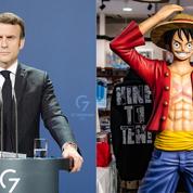 Emmanuel Macron et le manga One Piece ,une histoire d'amour intéressée