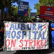 Australie : les infirmières en grève, exténuées par la pandémie