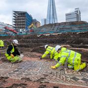 Une imposante mosaïque romaine découverte au cœur de Londres
