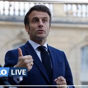 Emmanuel Macron salue «l'unité historique» des Européens avant le sommet de Versailles