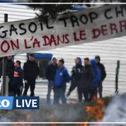Hausse du prix des carburants : les dépôts pétroliers de Brest et Lorient toujours bloqués