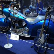 Une Harley-Davidson de Johnny Hallyday adjugée plus de 470.000 euros