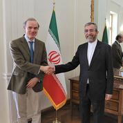 Nucléaire : le coordinateur de l'UE rencontre le négociateur iranien à Téhéran