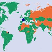 Voyage et Covid-19 : la liste actualisée des pays classés en vert et orange