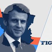 Résultats présidentielle 2022 : la carte des départements où Emmanuel Macron a le plus progressé