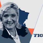 Résultats présidentielle 2022 : la carte des départements où Marine Le Pen a le plus progressé