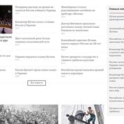 Guerre en Ukraine : un site pro-Kremlin brièvement tapissé d'articles anti-Poutine