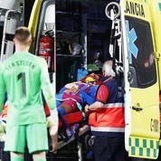 Liga : victime d'un choc grave, Ronald Araujo est sorti de l'hôpital