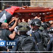 Jérusalem: des scènes de violence à la sortie de l'hôpital du cercueil de Shirin Abou Aqleh