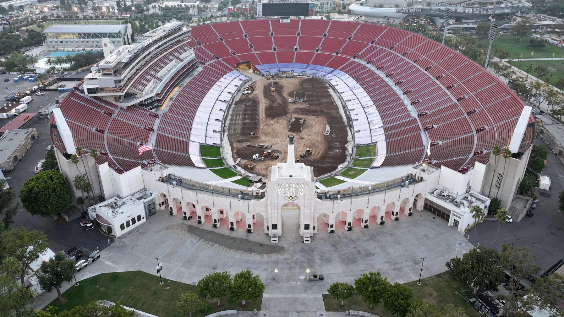 JO 2028 : la cérémonie d'ouverture des Jeux de Los Angeles sera partagée entre le Coliseum et le SoFi Stadium