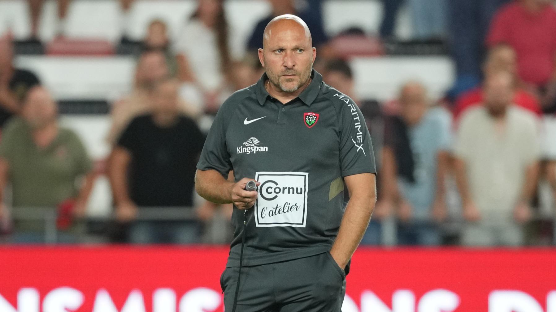 Top 14 : «Il n’y a pas tout à jeter, loin de là», veut positiver Mignoni après la défaite de Toulon face à La Rochelle