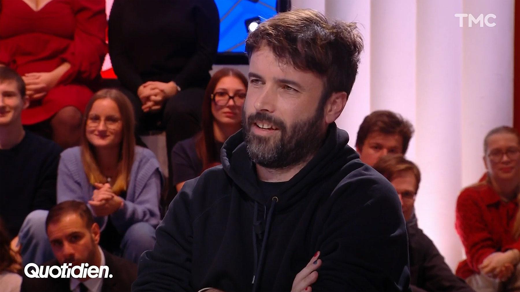 Je peux mettre des nouilles dans ton urètre? : Aymeric Lompret s’attaque à Gilles Verdez dans Quotidien