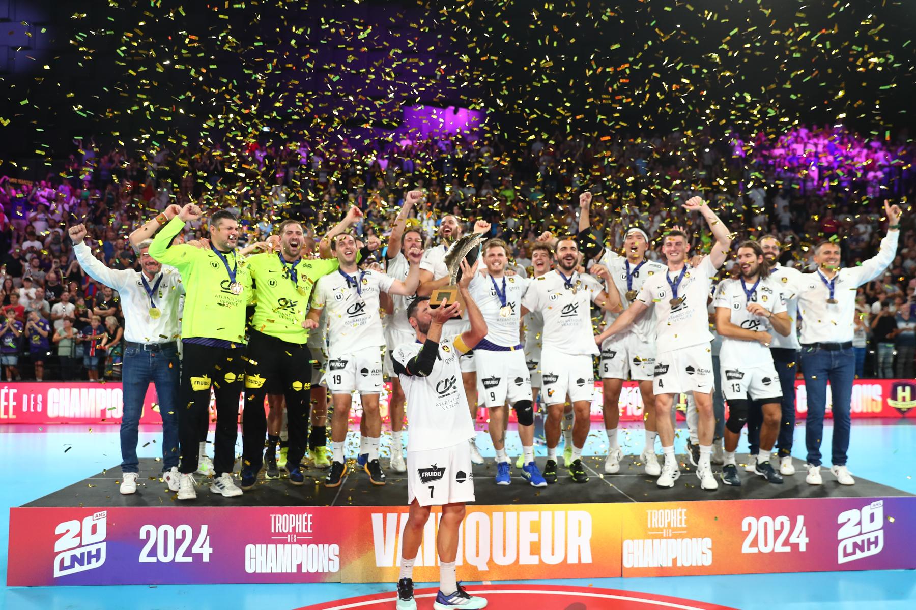 Handball : le HBC Nantes remporte le Trophée des champions face au PSG