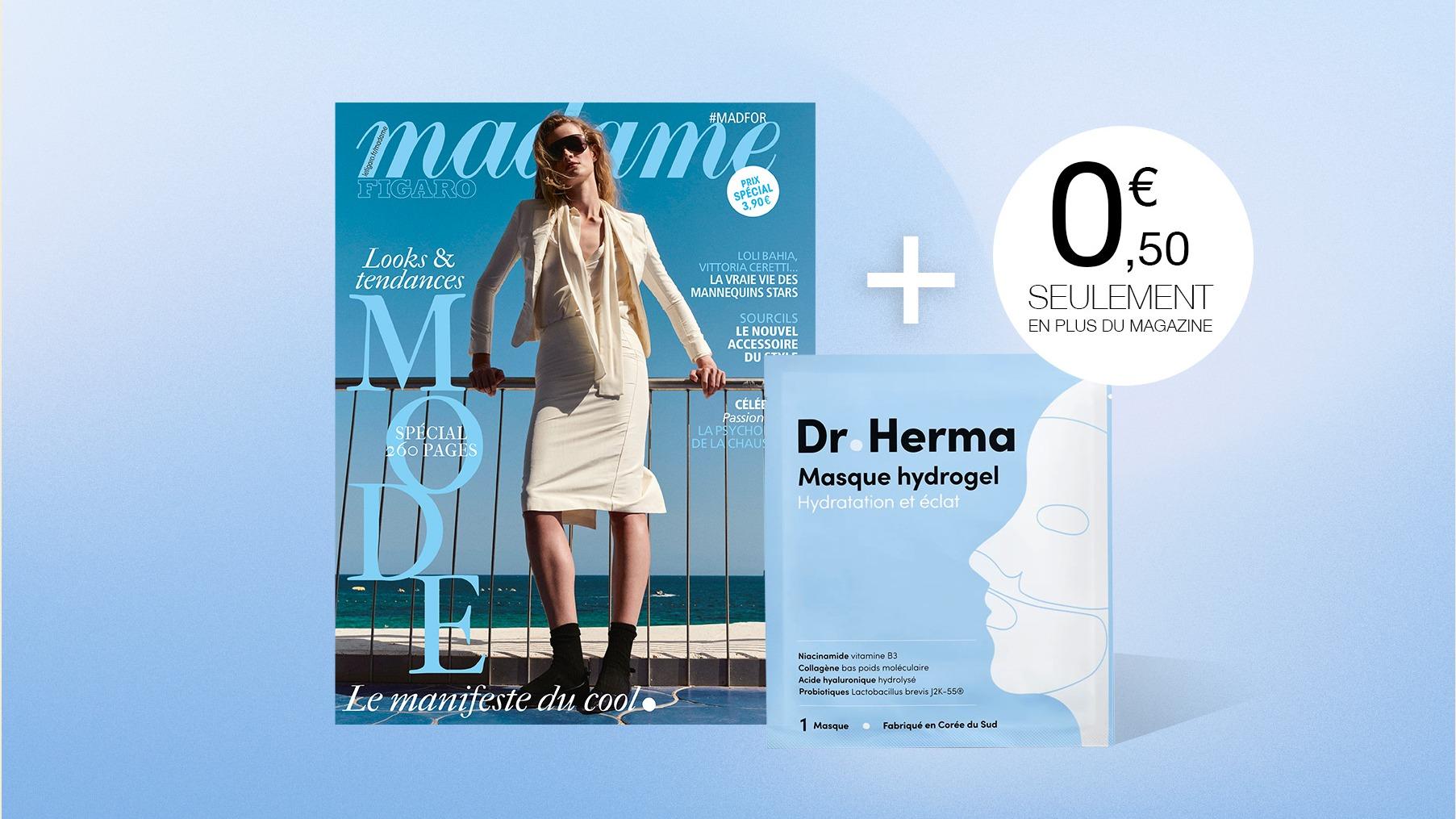 Une attention s’est glissée dans votre numéro spécial mode, et c’est signé Dr.Herma