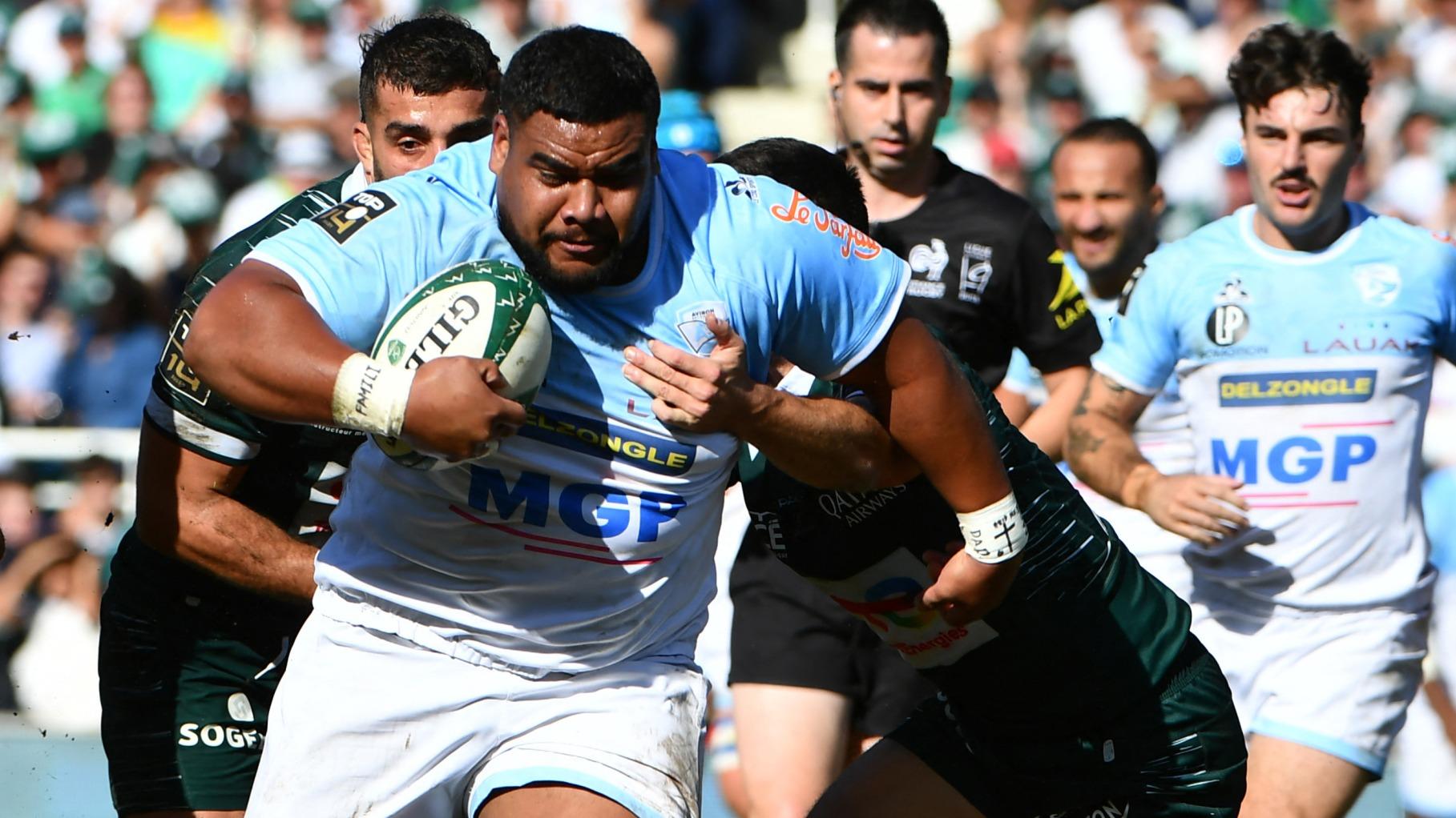 XV de France : «Il lui manque encore la caisse athlétique et physique», prévient l’entraîneur bayonnais de Tevita Tatafu