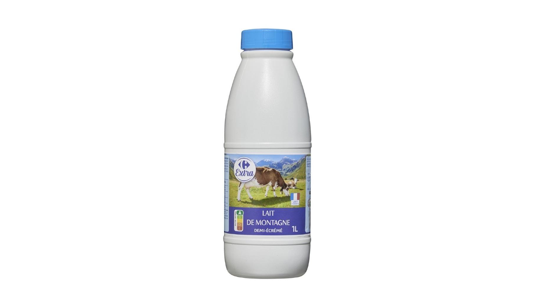 Des packs de lait en apparence «caillé» rappelés par Carrefour