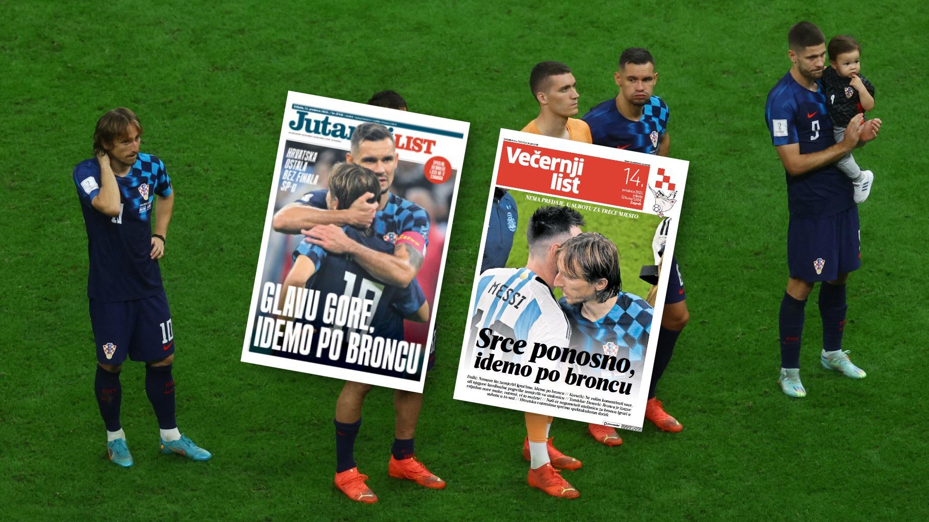 Coupe du monde : la presse croate salue une équipe nationale «héroïque» malgré sa défaite