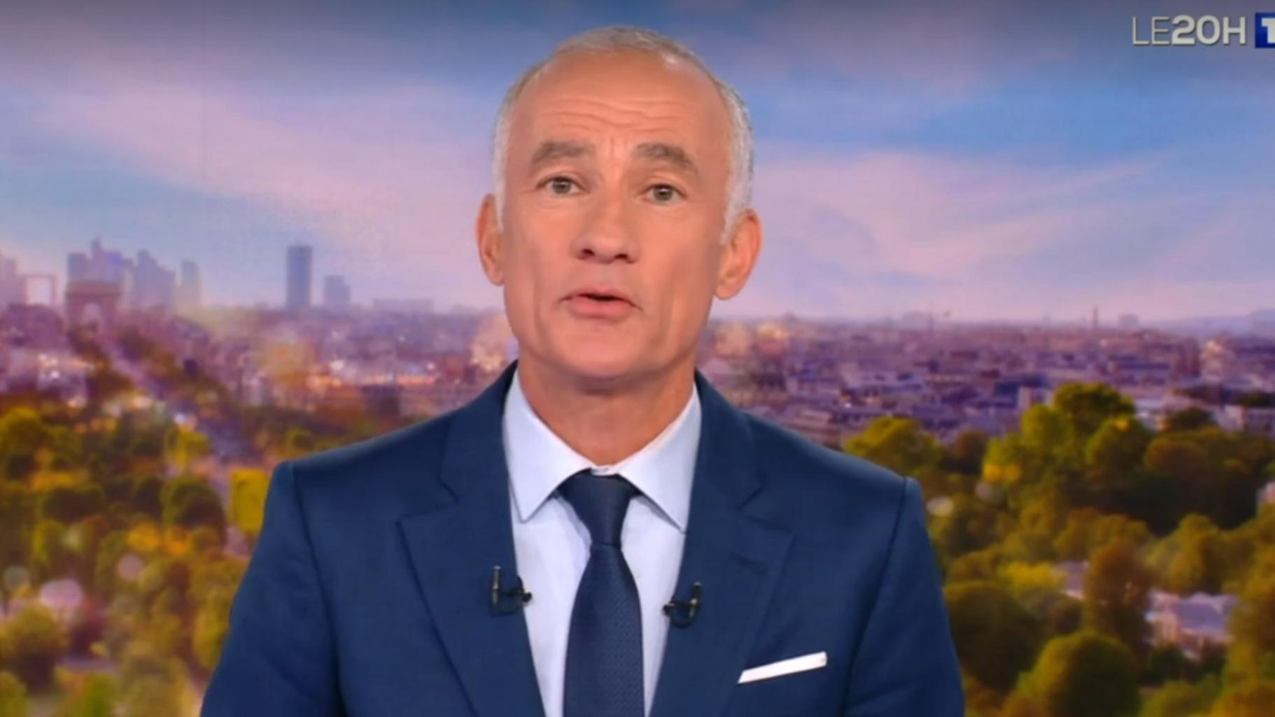 Je te souhaite le meilleur pour la suite : Gilles Bouleau salue Anne-Sophie Lapix dans le 20 Heures de TF1