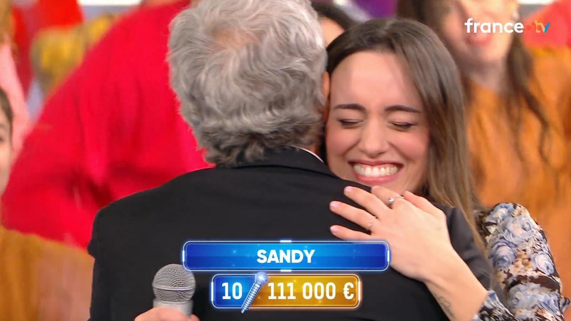 Sandy pourrait battre tous les records de gains dans « N’oubliez pas les paroles » selon TV Magazine — Divertissement