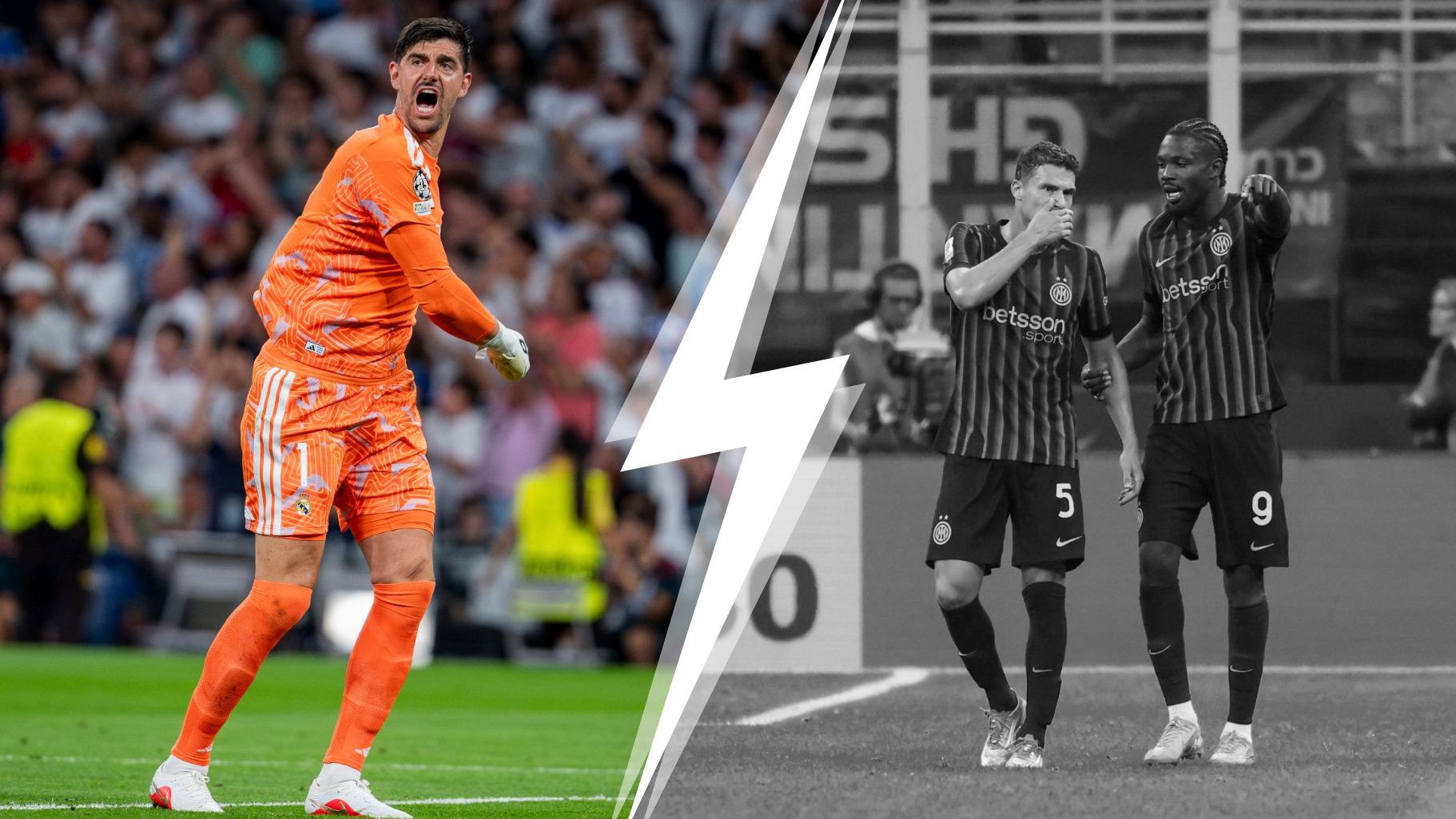 Real Madrid-Inter Milan : Courtois impérial, Mbappé efficace, Pavard et Thuram effacés... Les tops et flops d’un premier choc intense