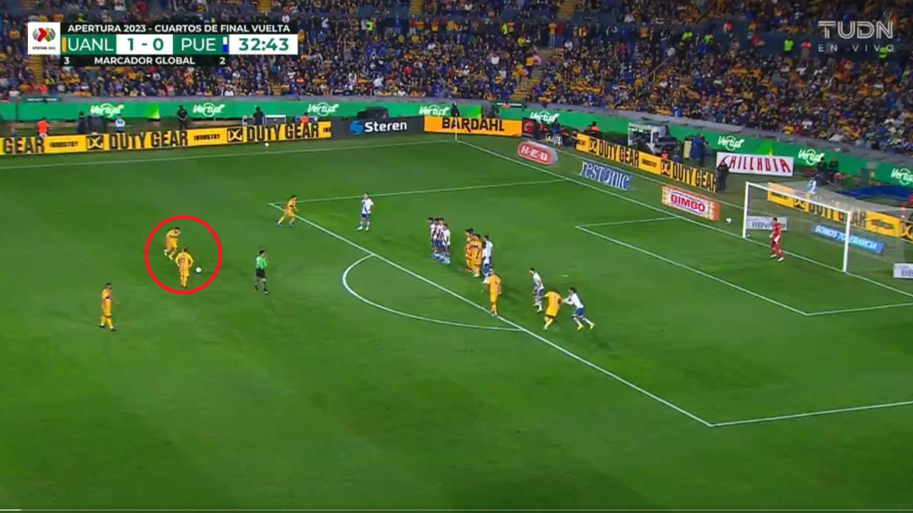 Foot : en vidéo, le sublime coup franc inscrit par Gignac avec les Tigres de Monterrey